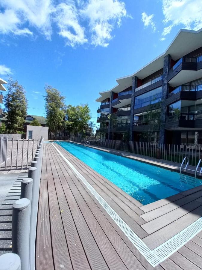 Departamento Edificio Aqua Pucon Lejlighed Eksteriør billede