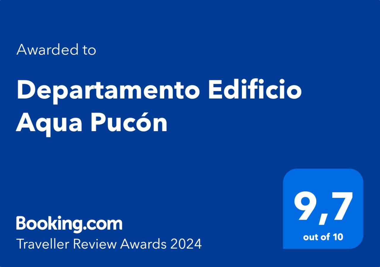 Departamento Edificio Aqua Pucon Lejlighed Eksteriør billede